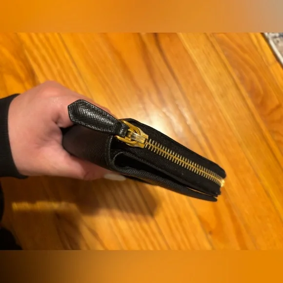 Authentic Black Prada Wallet